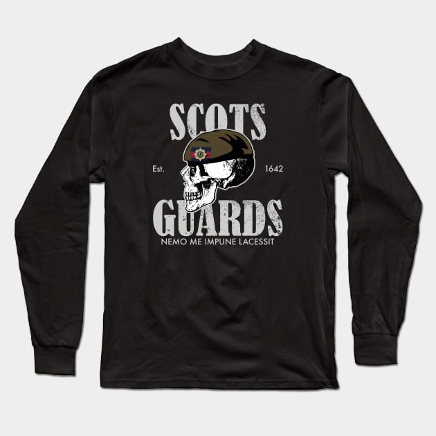 Scots Guards (distressed) Long Sleeve T-Shirt by TCP